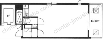 コンフォート麻布3Fの間取図