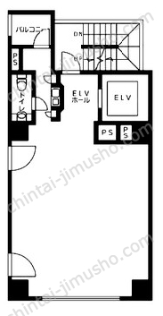 横浜エクセレントⅩⅥ4階の間取図
