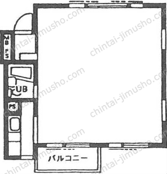 竹中スリービル1階の間取図