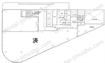 A-ONEビル12階の間取図