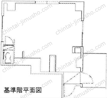 東陽ファーストビル3階の間取図