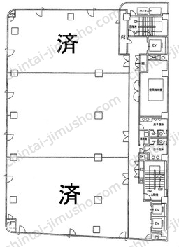 THE PARK5階の間取図