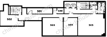 ル・グラシエルBLDG.7の間取図
