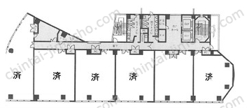 東京建物町田ビルの間取図