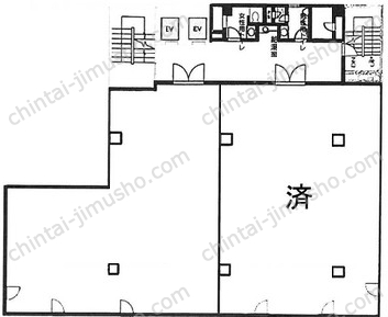 インテリックス新横浜ビルの間取図