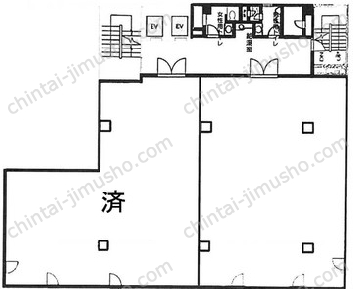 インテリックス新横浜ビルの間取図