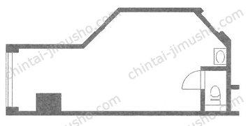 ホルティ南小岩1Fの間取図