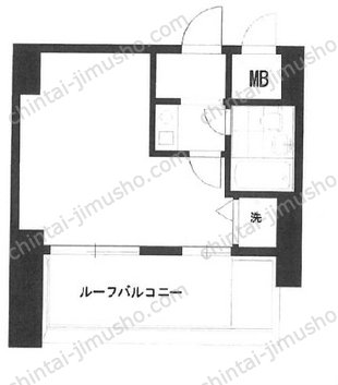 新宿アイランドアネックスの間取図