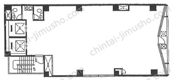 吉野第二ビルの間取図