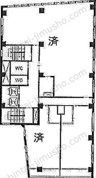 西脇ビルの間取図