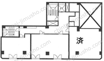 南幸折目ビルの間取図