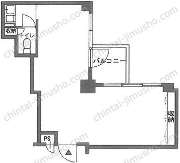 イースタンクロスアキバ／INC Office Akihabaraの間取図