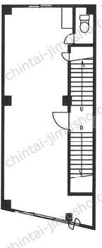 井上ビル2階の間取図