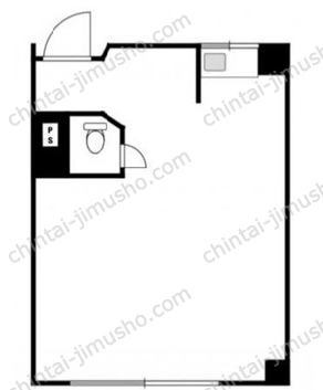 カーサ御苑4階の間取図