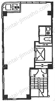 第2名和ビルの間取図