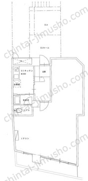 目白ITビル4階の間取図