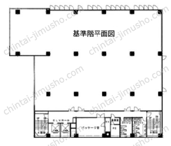 銀座大野ビルの間取図