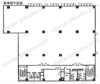 銀座大野ビルの間取図