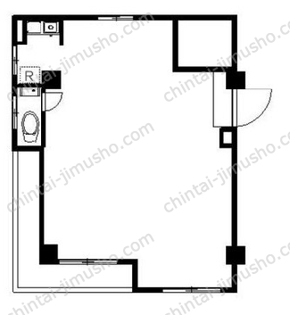 ケンハーバー1階の間取図