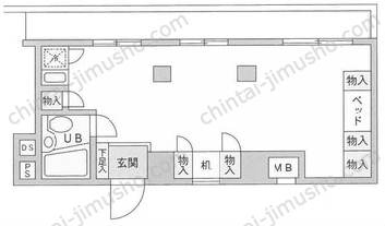ヴィラロイヤル三番町の間取図