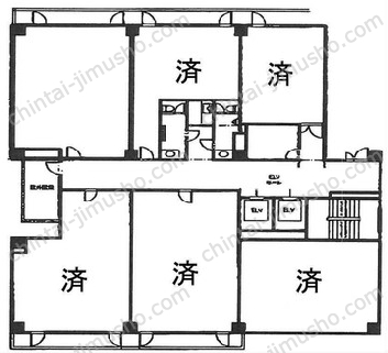 横浜エクセレントⅢの間取図