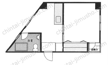 エフビルの間取図