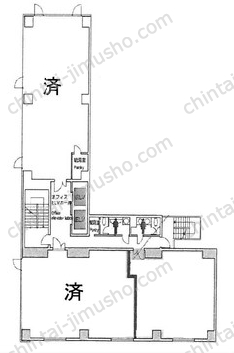 日総第8ビルの間取図