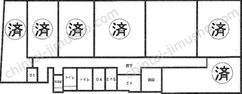 新宿タツミビルの間取図