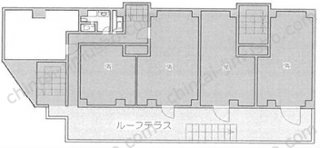 COXY176ビルの間取図