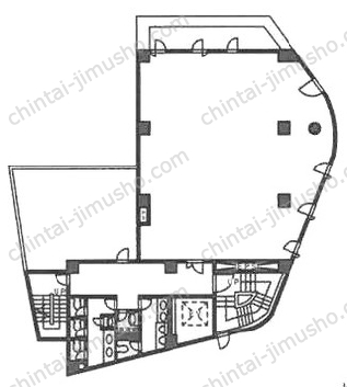 甘酒屋ビルの間取図