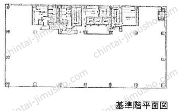 帝蚕関内ビルの間取図