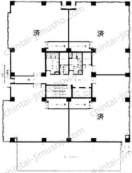 東武横浜第2ビルの間取図