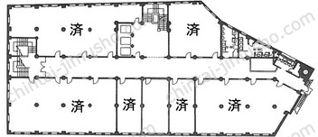 日証館の間取図