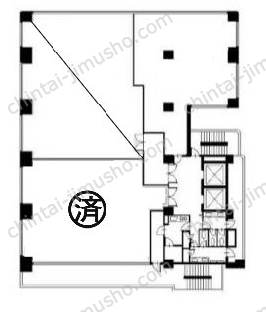 第15三ツ木ビルの間取図