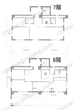 第二高輪偕成ビルの間取図