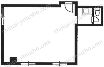 新宿Qフラットビルの間取図