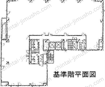 大樹生命高田馬場ビル4階の間取図