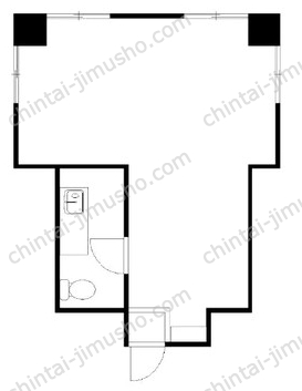 ビジネスハイツ阿佐ヶ谷の間取図