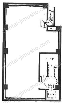 千城ビルの間取図