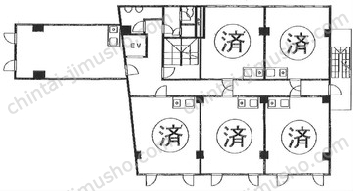 佐伯池袋ビルの間取図