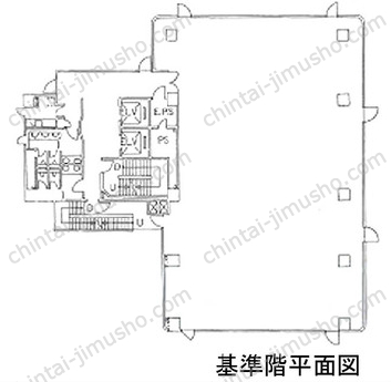 真井ビル5階の間取図