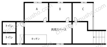 第二平塚ビルの間取図