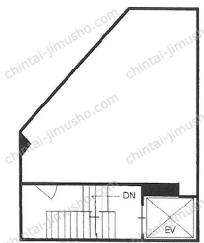 相馬屋ビル4階の間取図