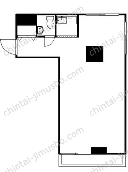 新宿ユニオンビルの間取図