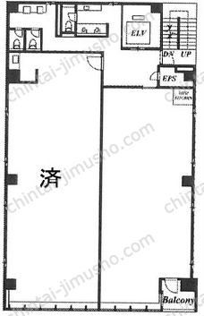 近鉄新宿御苑ビルの間取図