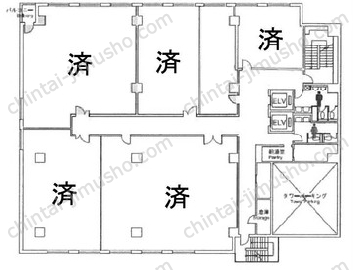日総第5ビルの間取図