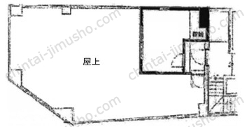 東京貴金属会館ビル5階の間取図