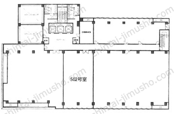 A-PLACE馬車道の間取図