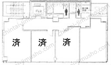 近鉄虎ノ門ビルの間取図