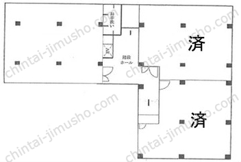 六本木福吉町ビルの間取図